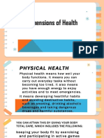 g7 - Health Dimensions