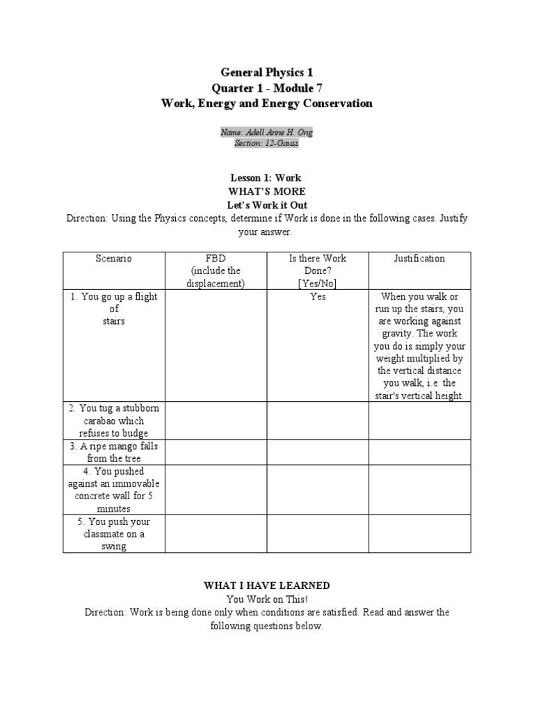 General Physics 1 | PDF | Weight | Mass