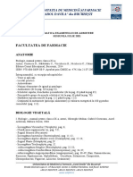 Tematica Si Bibliografie Farmacie 2021