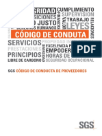 SGS Supplier Code of Conduct Spanish - Español Castellano