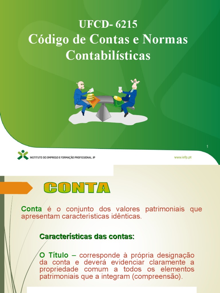 Contabilidade: Código de Contas e Normas | PDF | Cheque (banco ...