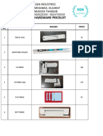 SGN Industries Upvc Hardware Price List