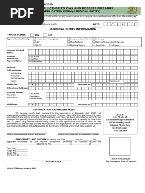 Juridical Application Regular License | PDF | Identity Document | Crimes