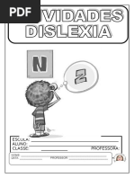 Atividades Dislexia