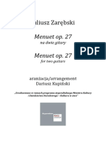 Zarebski - Menuet Kupinski Duo