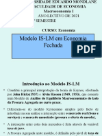 Modelo IS-LM em Economia Fechada  1