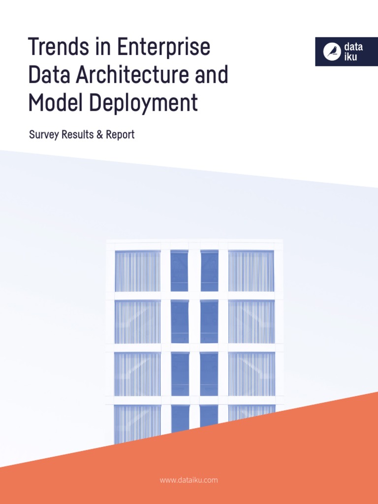 Trends in Enterprise Data Architecture and Model Deployment: Survey ...