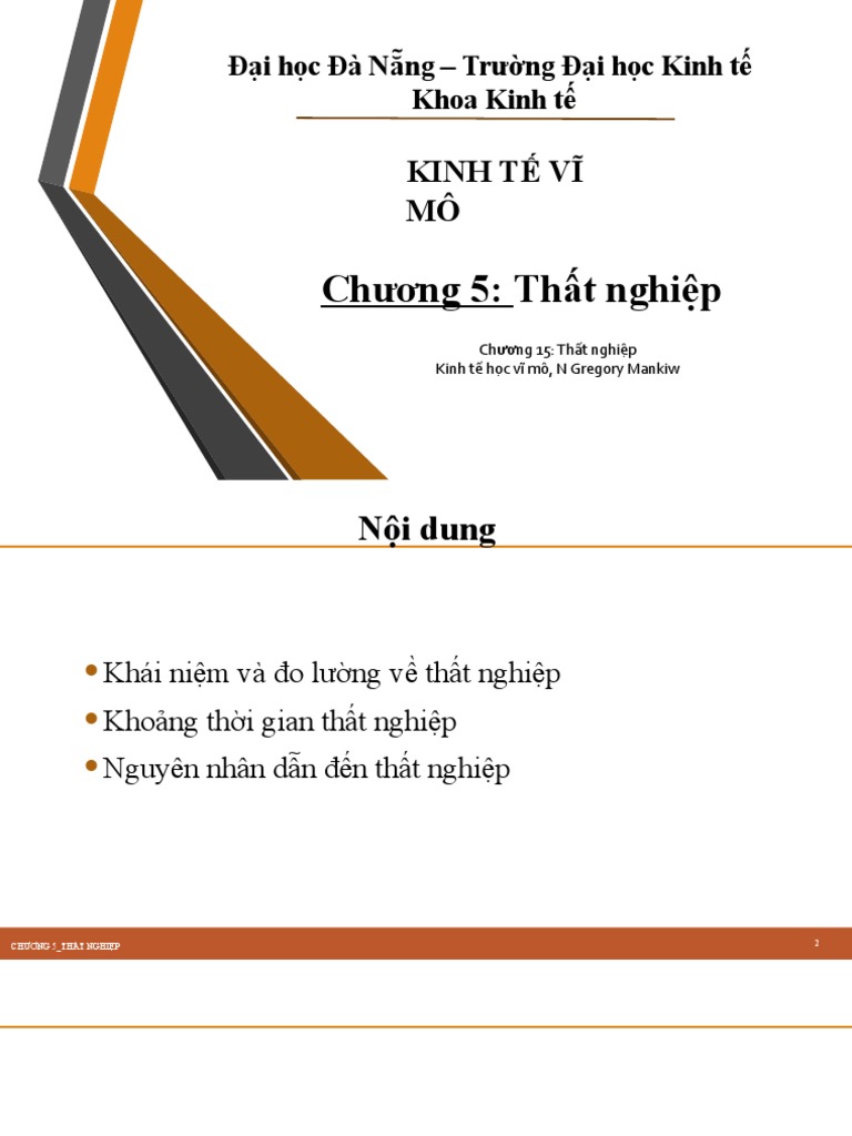 Chương 5_ Thất nghiệp PR | PDF - Scribd