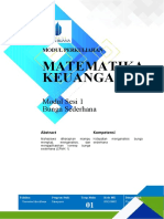 Modul Sesi 1 Matematika Keuangan 2021