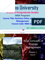 Admas University: School of Postgraduate Studies