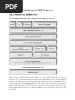 Chapter 1 Introduction To .NET Framework