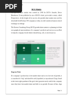 BCG Matrix: Strategic Management