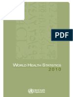 data kesehatan WHO 2010