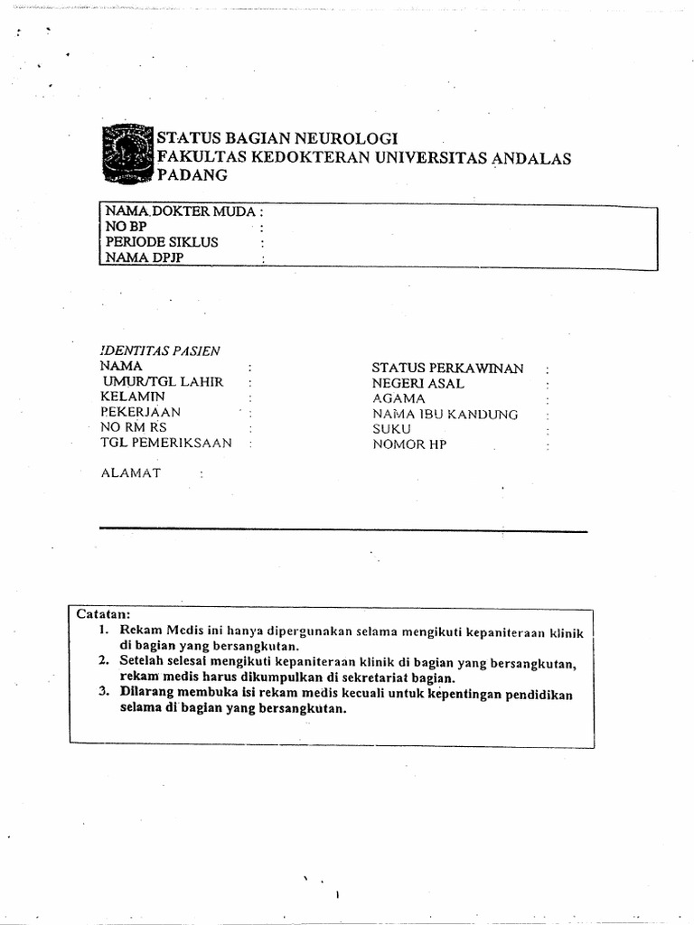 Status Neuro | PDF