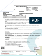 Medical Laboratory Report: Specimen Nasopharyngeal / Oropharyngeal Swab Covid-19 Qualitative PCR