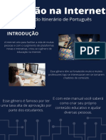Trabalho do Itinerário de português