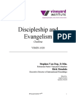 Discipleship and Evangelism Outline 240418