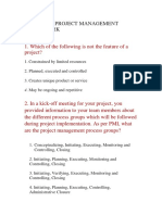 Questions:: Chapter 1:project Management Framework