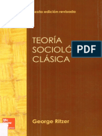 Teoria Sociologica Clasica