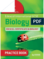 Edexcel International GCSE and Certificate Biology Practice Book