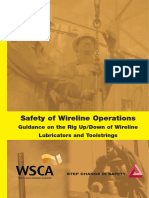 Safety of Wireline Operations - Guidance on the Rig - WSCA