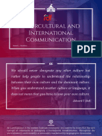 Intercultural Communication Skills