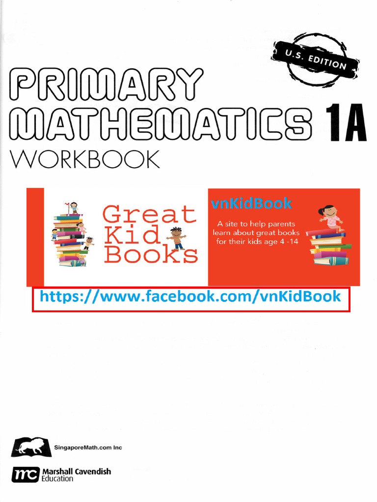 Singapore primary mathematics 1a workbook pdf