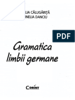 Gramatica Limbii Germane by Aurelia Calugarita, Cornelia Danciu
