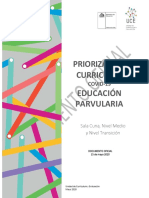 Educ Parvularia Priorización Curricular