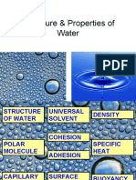 Chapter 4 Structure and Properties of Water 2017-2018