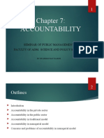 Chapter 7 Accountability