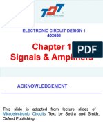 Chapter 1 - Signals and Amplifiers