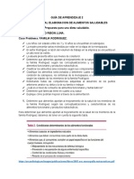 Propuesta para Una Dieta Saludable, Caso Familia Rodriguez