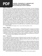 Dissertation Avec Textes - Le Bonheur Est-il Une Affaire Privée 