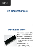 Pin Diagram of 8085 