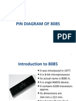 Pin Diagram of 8085 