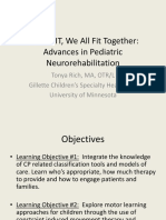 I Fit, UFIT, We All Fit Together: Advances in Pediatric Neurorehabilitation