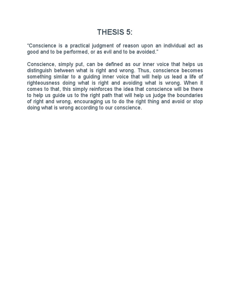 Thesis # 5 | PDF
