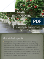 Bagi III Media Tanam HIDROPONIK