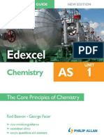 Edexcel AS Chemistry Student Un - Beavon, Rod