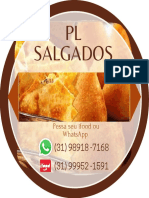 PL Salgados: Pessa Seu Ifood Ou Whatsapp