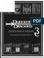 D&D - 3.5 - Devir - Accesorio Gratuito de Actualización a D&D v3.5 (Dragon Nº 3)