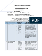 Lembar Kerja Penugasan Agenda I Wawasan Kebangsaan