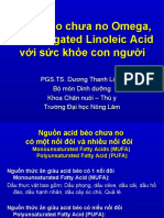 Acid Béo Chưa No Omega Và Cojugated Linoleic Acid Với Sức Khỏe Con Người-Tailieutuoi