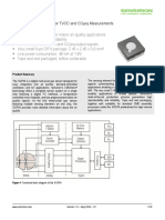 Datasheet SGP30: Indoor Air Quality Sensor For TVOC and CO Eq Measurements