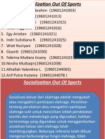 Sosiologi Olahraga Out of Sport - PJKR A 2019