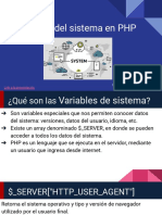 Variables Del Sistema en PHP