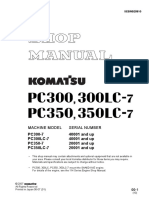 Komatsu Pc300-7 Pc300lc-7 Pc350-7 Pc350lc-7 Shop Manual Sebm025810
