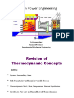 Basics of Thermodynamics