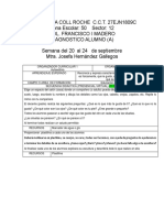 Plan Semana Del 20 Al 24 de Septiembre